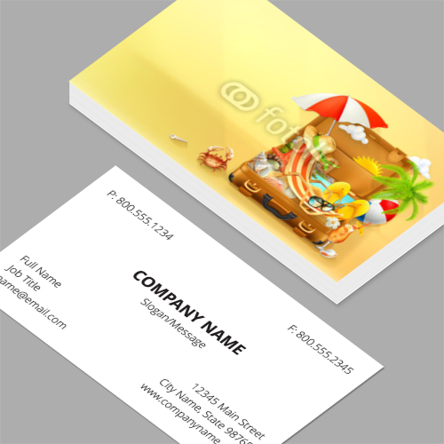 Travel Agency Business Cards Standard Horizontal Customizable Design Templates Youprint Com