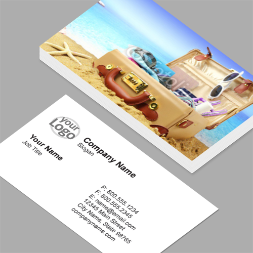 travel agency card visit