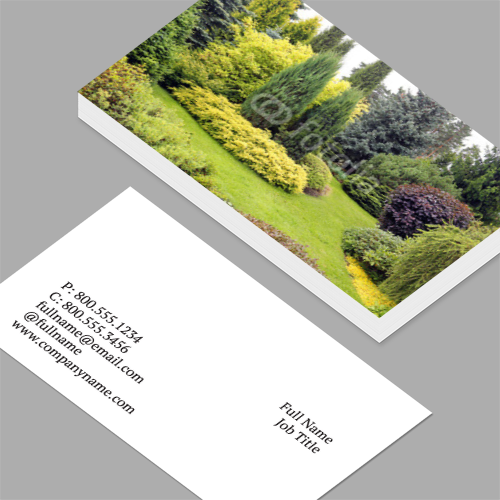 landscaping business card design